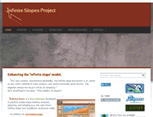 Tablet Screenshot of infiniteslopes.net